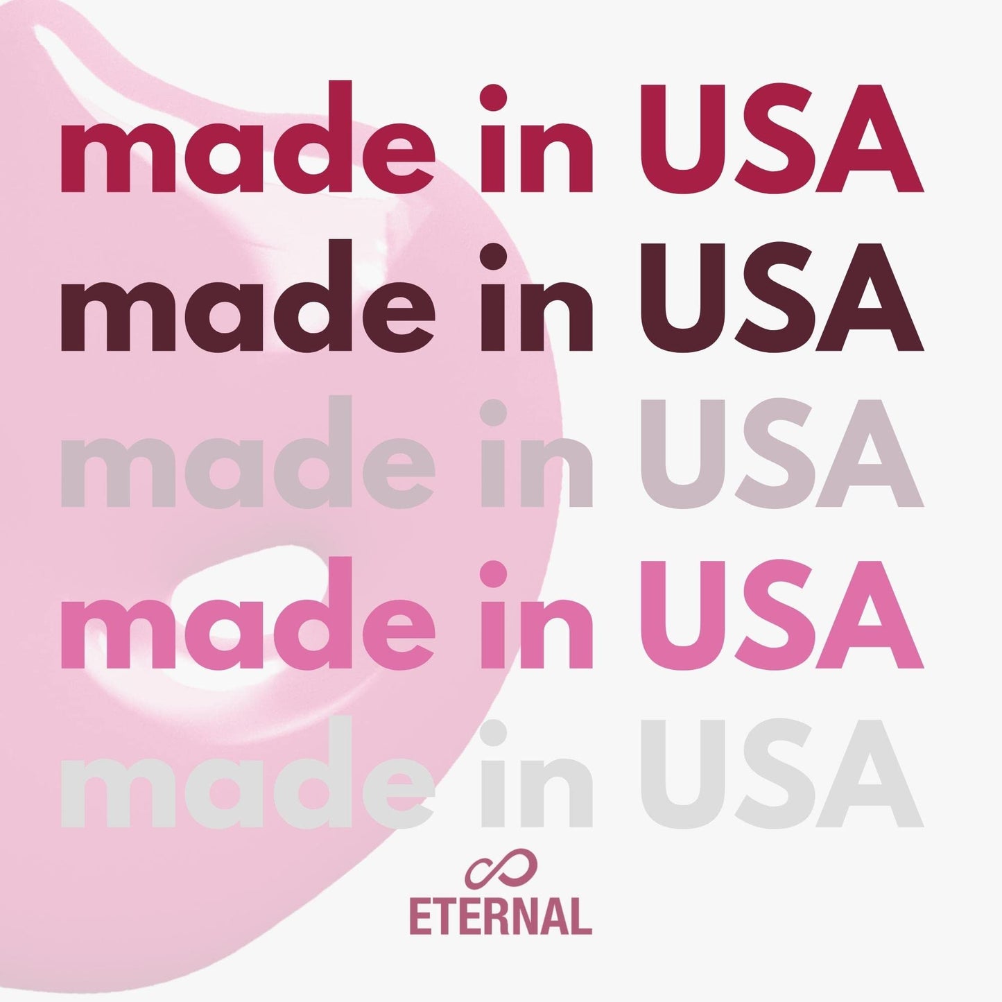 Eternal Rose All Day Nail Polish Set – 5-Piece Non-Toxic, Made in USA, 13.5mL Each