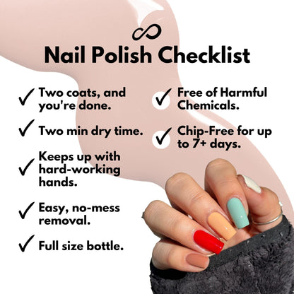 Eternal Flower Queen Pastel Nail Polish Set – 5-Piece Quick-Dry, USA Made (13.5mL Each)