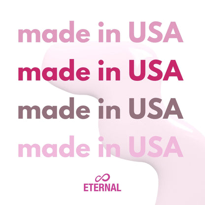 Eternal Glitter Nail Polish Set – PINKY PROMISE (4 Colors), Quick-Dry & Long-Lasting, Made in USA