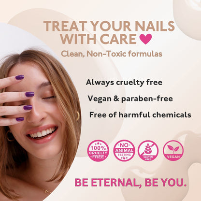 Eternal Safari Nail Polish Set – 5x 13.5mL, Quick Dry, Non-Toxic, Made in USA