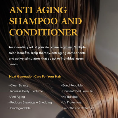 Ethica Beauty Shampoo & Conditioner — Clarifying & Deep Conditioning (32 Oz)