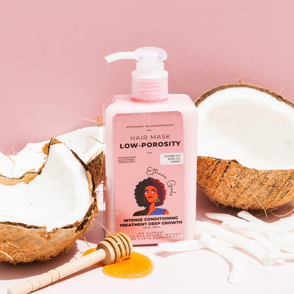 Ethnic Gals Low Porosity Hair Mask – Deep Moisture & Repair (9.5 oz)
