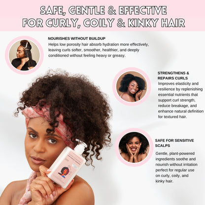 Ethnic Gals Low Porosity Hair Mask – Deep Moisture & Repair (9.5 oz)