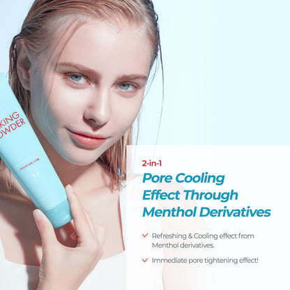 ETUDE Baking Powder Crunch Pore Scrub – Deep Cleansing, Cooling Pore Tightening (24 Pouches)
