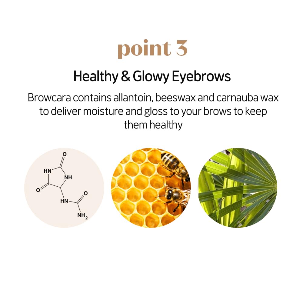 ETUDE Color My Brows Brow Mascara – 3D Natural Color, Beeswax & Carnauba, Blondie Brown (0.152 fl oz)
