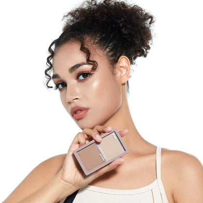 ETUDE Contour Powder Creator | Dual-Color Bronzer & Contour Palette for Natural Definition