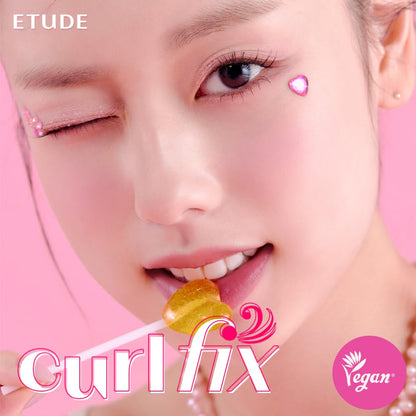 ETUDE Curl Fix Mascara Black 1+1 Set – Waterproof, 24H Curl, Vegan Certified