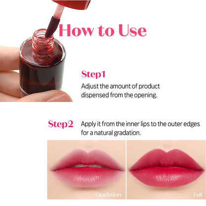 ETUDE Dear Darling Water Tint Cherry Ade 3 Set – Vivid, Weightless Lip Stain (9g×3)