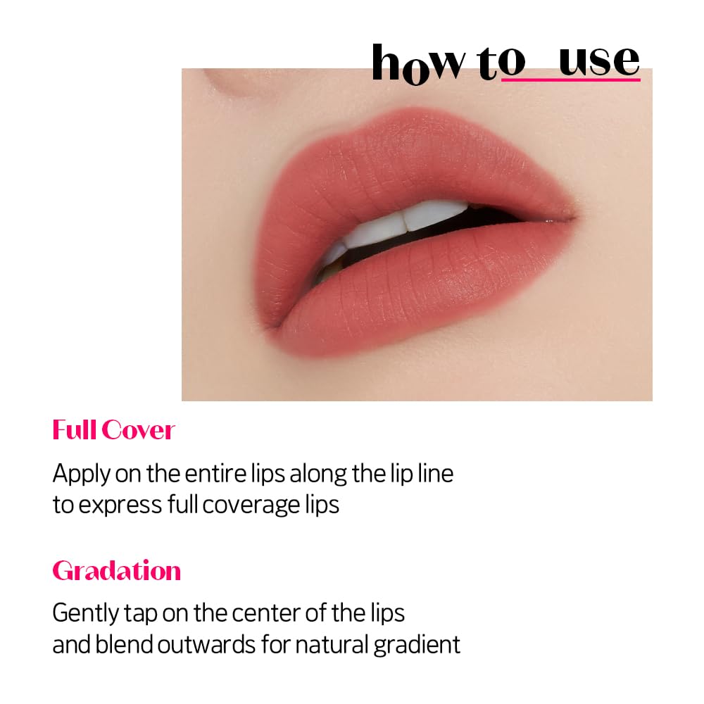ETUDE Fixing Tint #16 Baked Pecan – Long-Lasting Matte Lip Stain (4g) | Waterproof & High Pigment