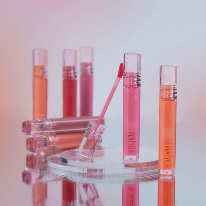 ETUDE Glow Fixing Tint #5 Mauvement – Non-Sticky Glossy Lip Stain with Comfortable Moisture | K-Beauty Lip Tint