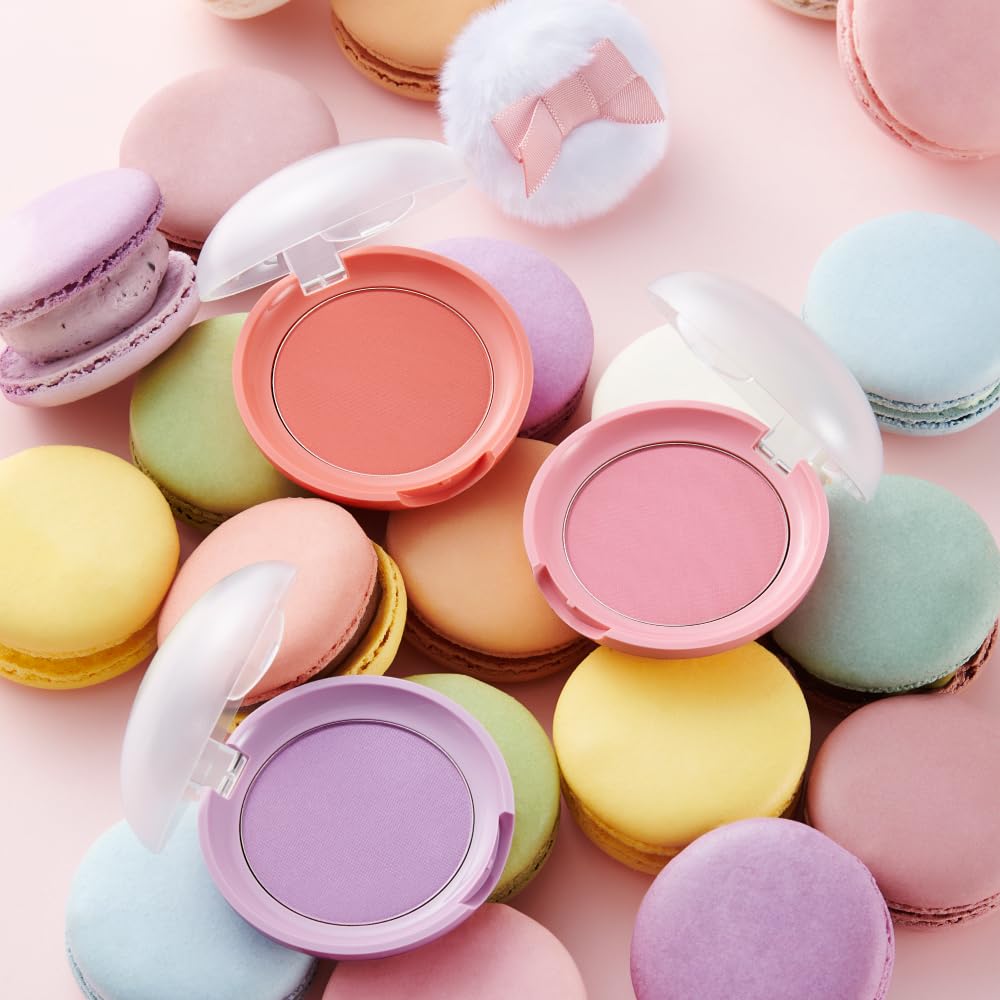 ETUDE Lovely Cookie Blusher Grapefruit Jelly 4g | Glowing, Long-Lasting Cheek Color