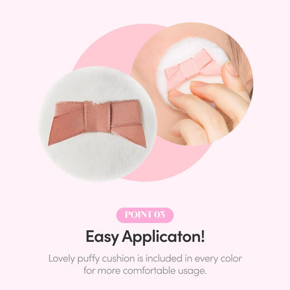ETUDE Lovely Cookie Blusher Grapefruit Jelly 4g | Glowing, Long-Lasting Cheek Color
