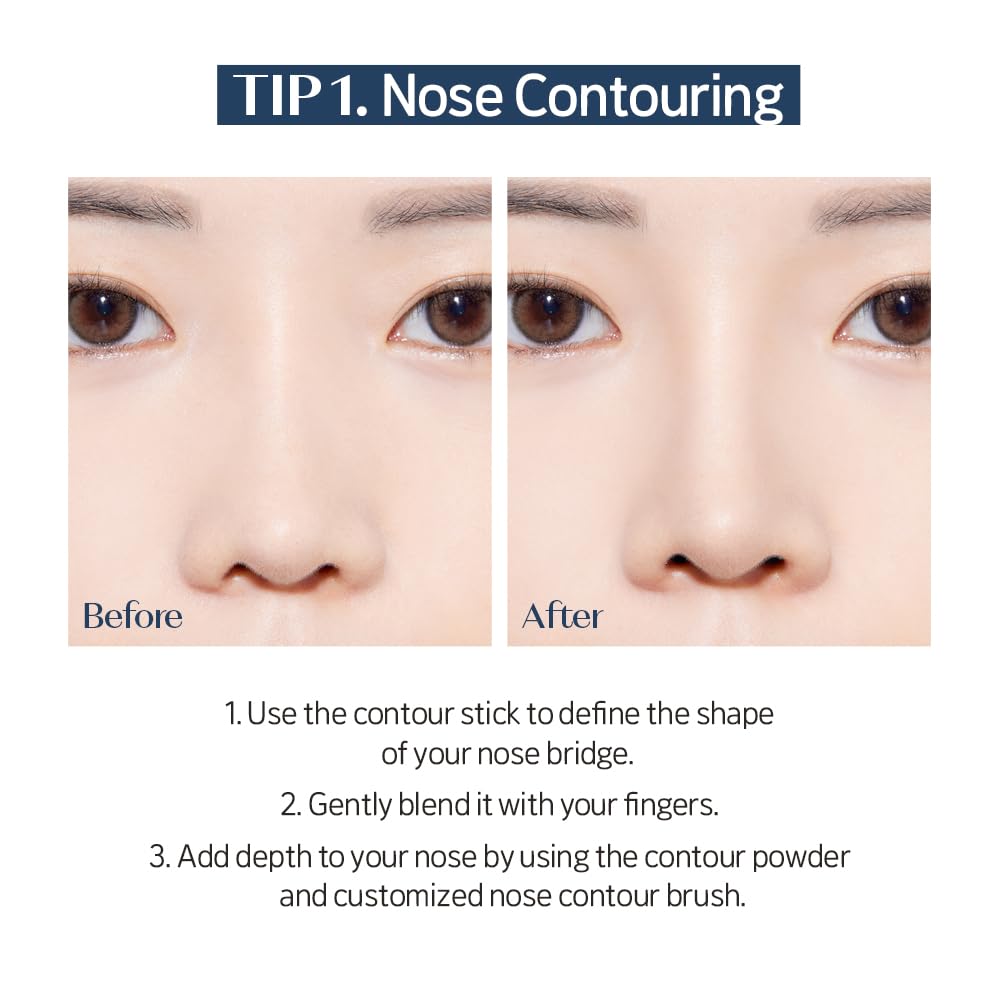 ETUDE Reborn Maker Contour Stick Warm Shading | Creamy, Easy Blend for Natural Definition | K-Beauty Gift