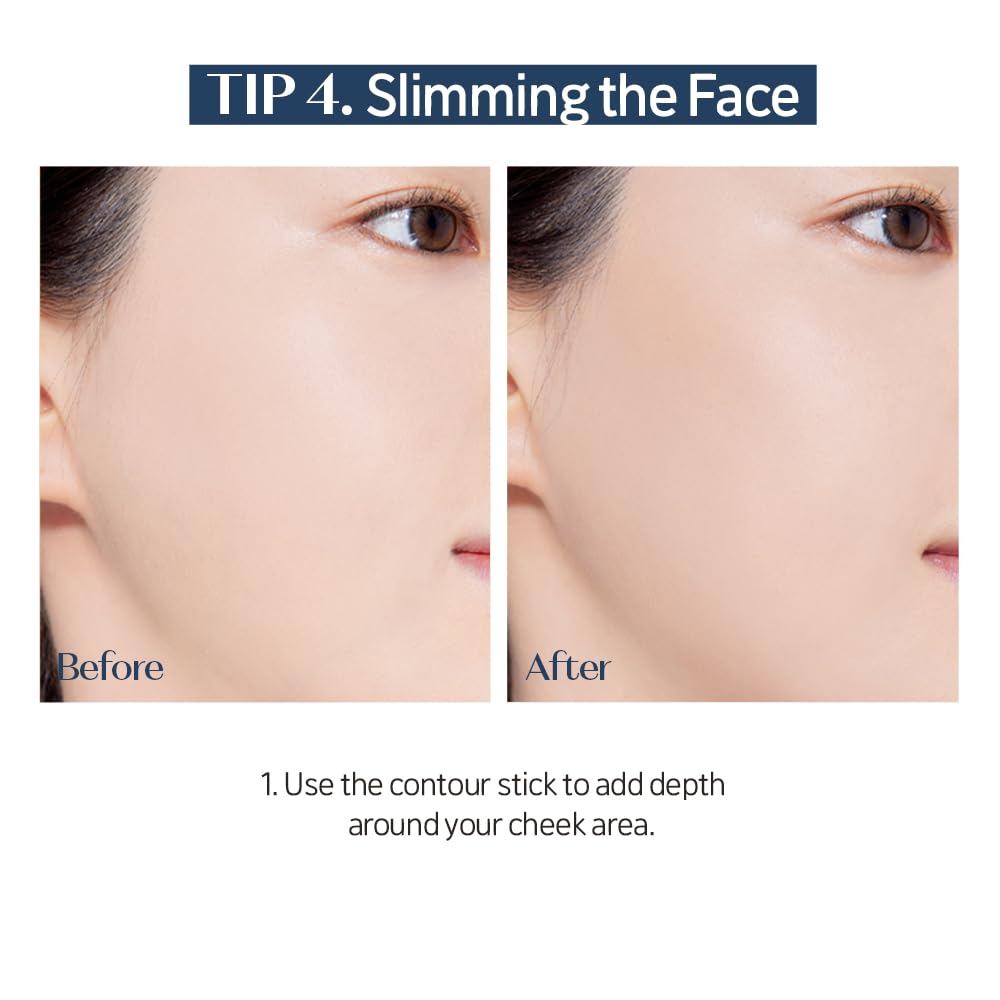 ETUDE Reborn Maker Contour Stick Warm Shading | Creamy, Easy Blend for Natural Definition | K-Beauty Gift