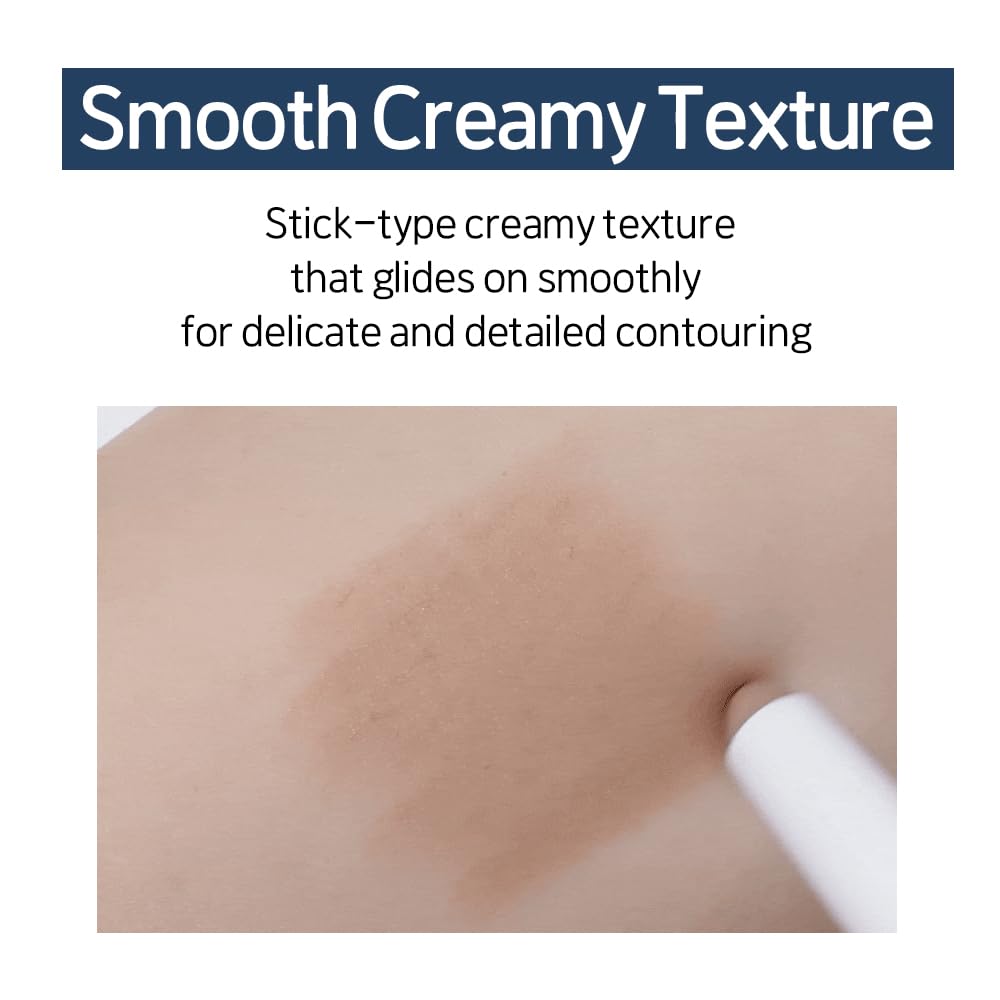 ETUDE Reborn Maker Contour Stick Warm Shading | Creamy, Easy Blend for Natural Definition | K-Beauty Gift