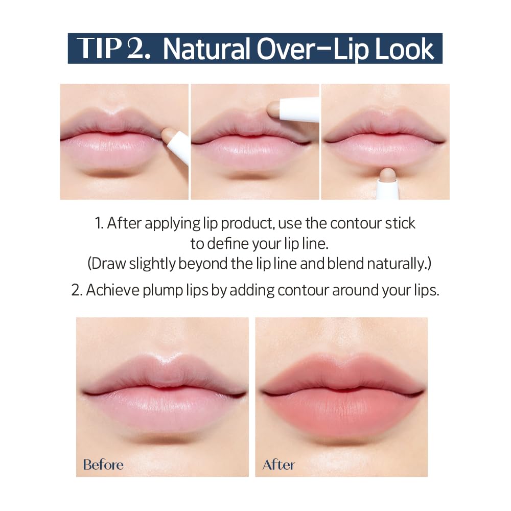 ETUDE Reborn Maker Contour Stick Warm Shading | Creamy, Easy Blend for Natural Definition | K-Beauty Gift