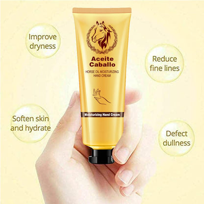 ETUIH Hand Healing Cream with Horse Oil – Removes Spots, Rejuvenates Hands (3-Piece Set)