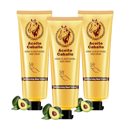 ETUIH Hand Healing Cream with Horse Oil – Removes Spots, Rejuvenates Hands (3-Piece Set)