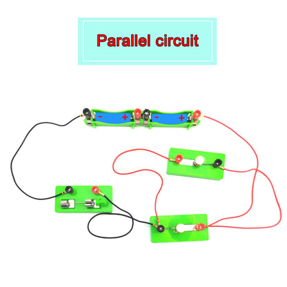 EUDAX Physics Science Lab Circuit Kit — Electricity Experiment Set for Students (Basic Kit)