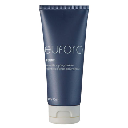 Eufora Refine Versatile Styling Cream 3oz – Lightweight Hold, Frizz & UV Defense