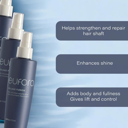 Eufora Volume Fusion Heat Activated Volume Spray 6.8 Fl Oz – Root Lift & Fuller Hair