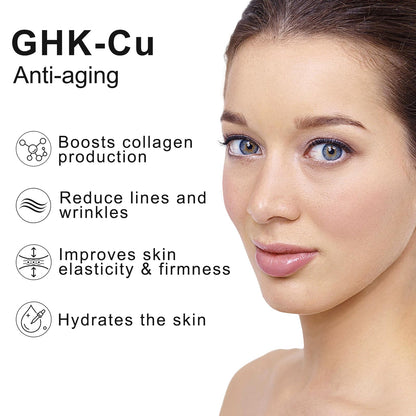 Euphea GHK-Cu Copper Peptide Face Cream – 2400mg GHK-Cu, 30g | Firmness, Hydration & Radiance