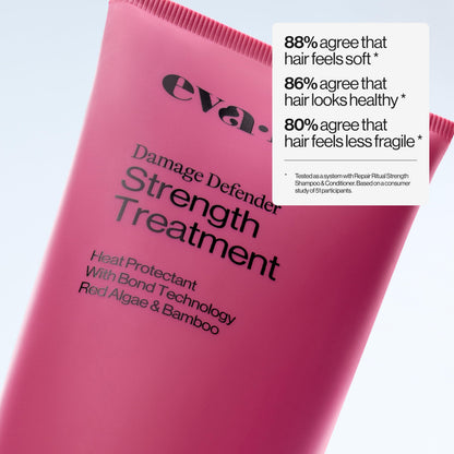 Eva NYC Repair Leave-In Hair Treatment | Bond Technology, Heat Protection Up To 450°F, Red Algae & Bamboo | 5.4 fl oz