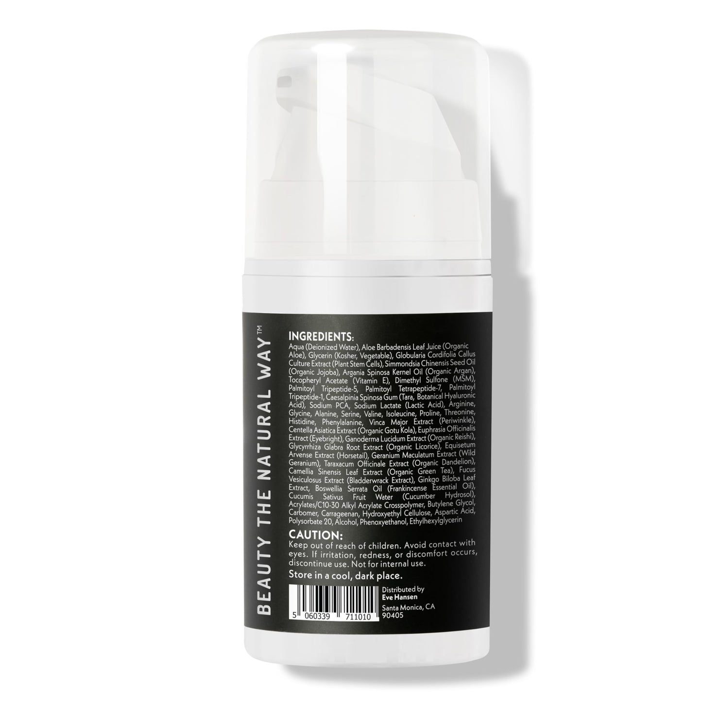 Eve Hansen Anti-Aging Eye Gel with Peptides | Plant Stem Cells, Hyaluronic Acid & Vitamin E | Cruelty-Free, Vegan, Made in USA | 0.5 oz