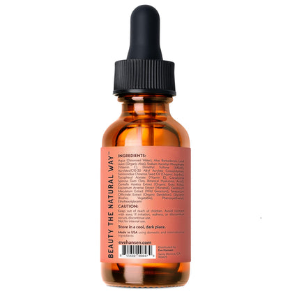Eve Hansen Vitamin C Serum for Face | Hyaluronic Acid, Aloe Vera & Vitamin E | 1 oz