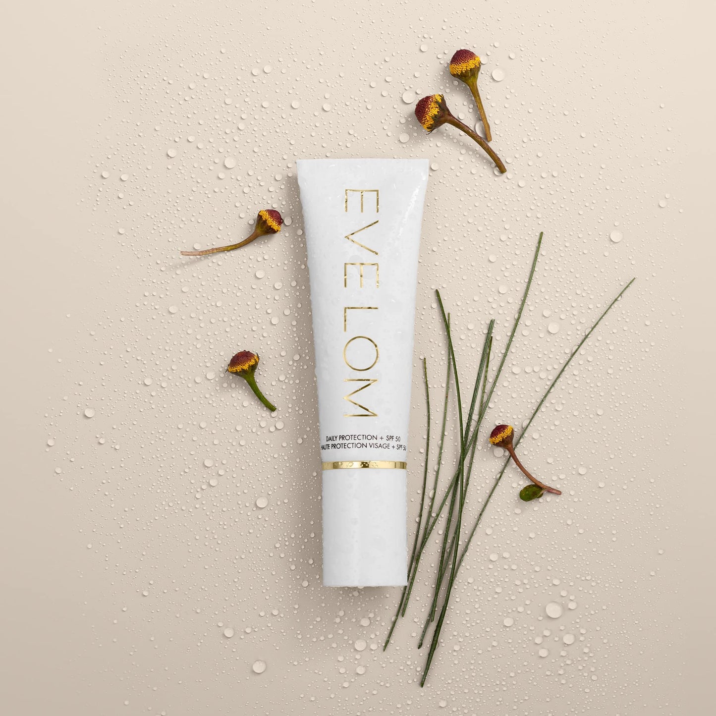 EVE LOM Daily Protection SPF 50 Facial Sunscreen | Hydrating Moisturizer with Niacinamide & Vitamin C – 50ml