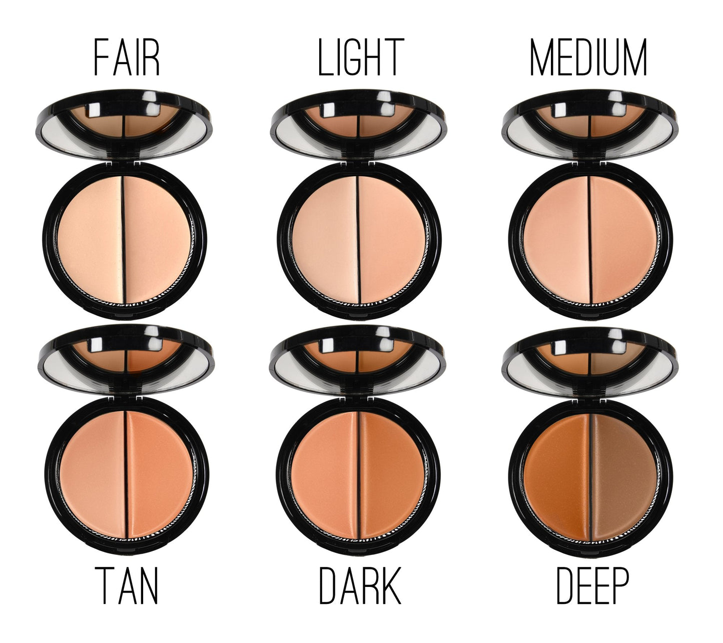 EVE PEARL Dual Salmon Concealer – Full Coverage Under Eye (Light) | Hydrating Brightener