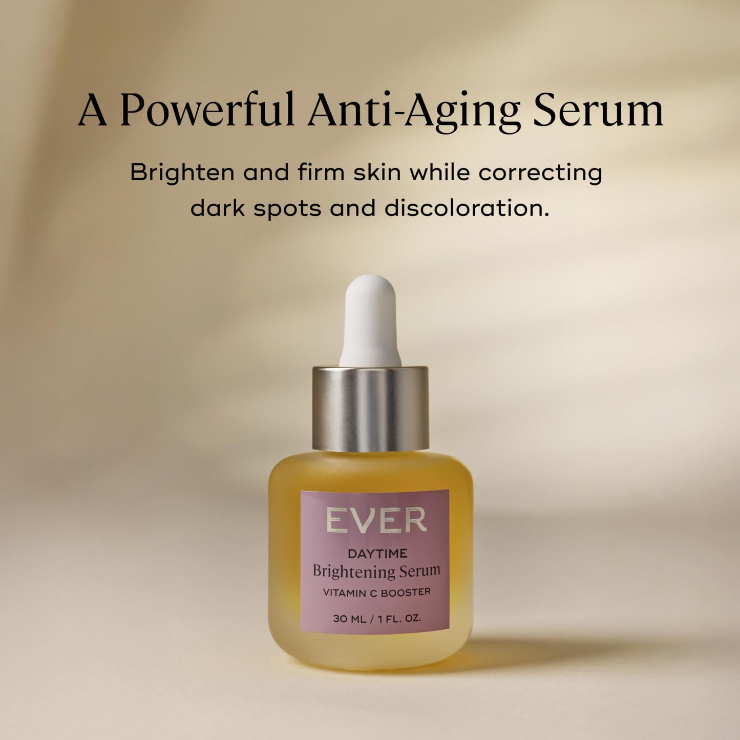 EVER Vitamin C Dark Spot Serum – Brightening, Anti-Aging, 10% Vitamin C | 1 oz
