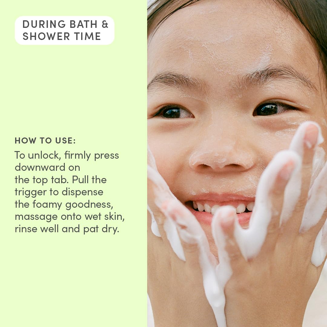 Evereden Kids Bathtime Trio: Detangler Shampoo, Conditioner & Cloud Body Wash – Clean, Vegan, No Sulfates
