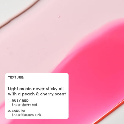 Evereden Kids Tinted Lip Gloss – Sheer Red, Non-Toxic, Vegan Hydration (Cherry, Peach & Cranberry Oils)