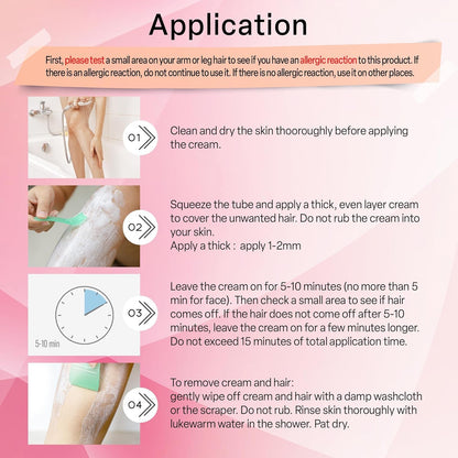 Evervines Hair Removal Cream for Women – Gentle, Fast & Painless for Sensitive Skin