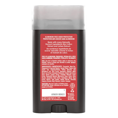 Every Man Jack Cedar + Red Sage Deodorant - Aluminum-Free, All Skin Types, 3oz (2 Pack)