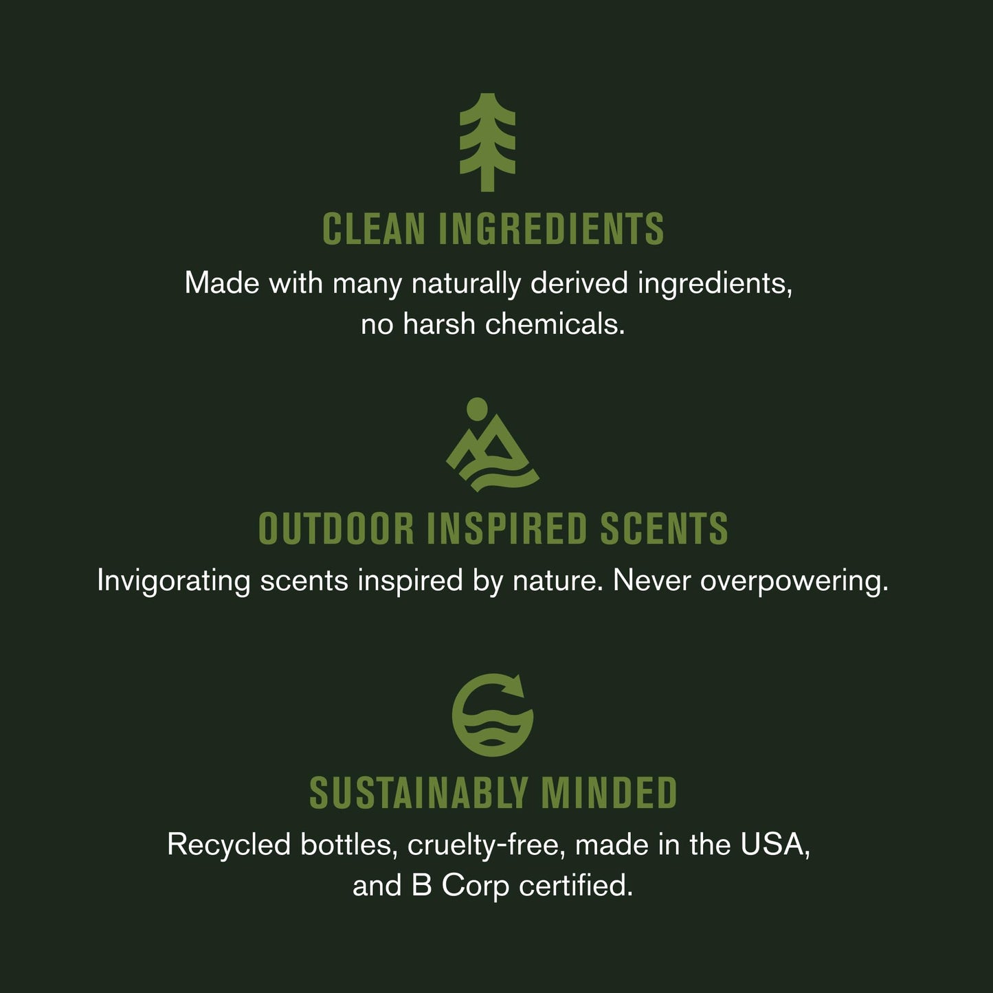 Every Man Jack Deodorant Variety Set — 3 x 3 oz Sticks (Cedar + Red Sage; Amber + Sandalwood; Sea Mineral + Citron)