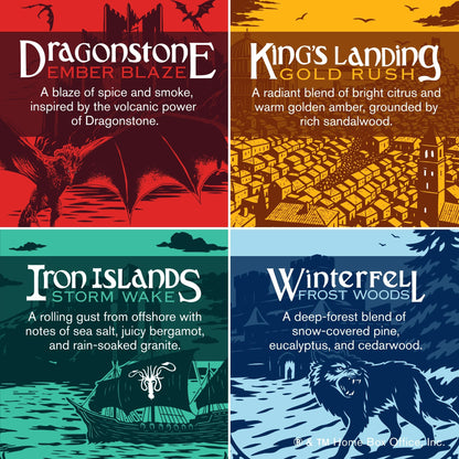 Every Man Jack Game of Thrones Body Wash Gift Set — 4 Westeros-Inspired Scents