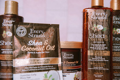 Every Strand Shea and Coconut Oil Deep Hair Masque, 15 Ounce