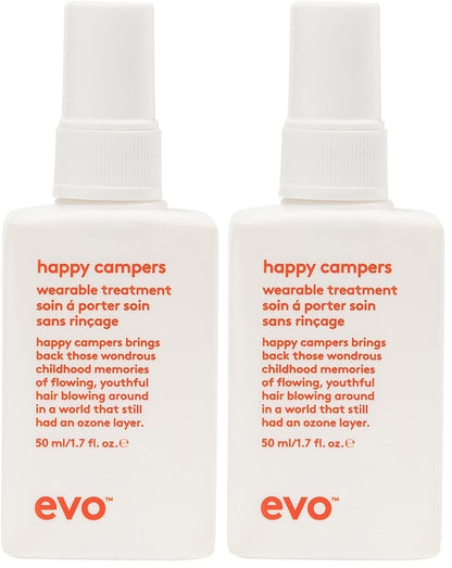 EVO Happy Campers Wearable Treatment – Daily Hair Strength, Frizz Control & UV Protection (2 x 50ml)