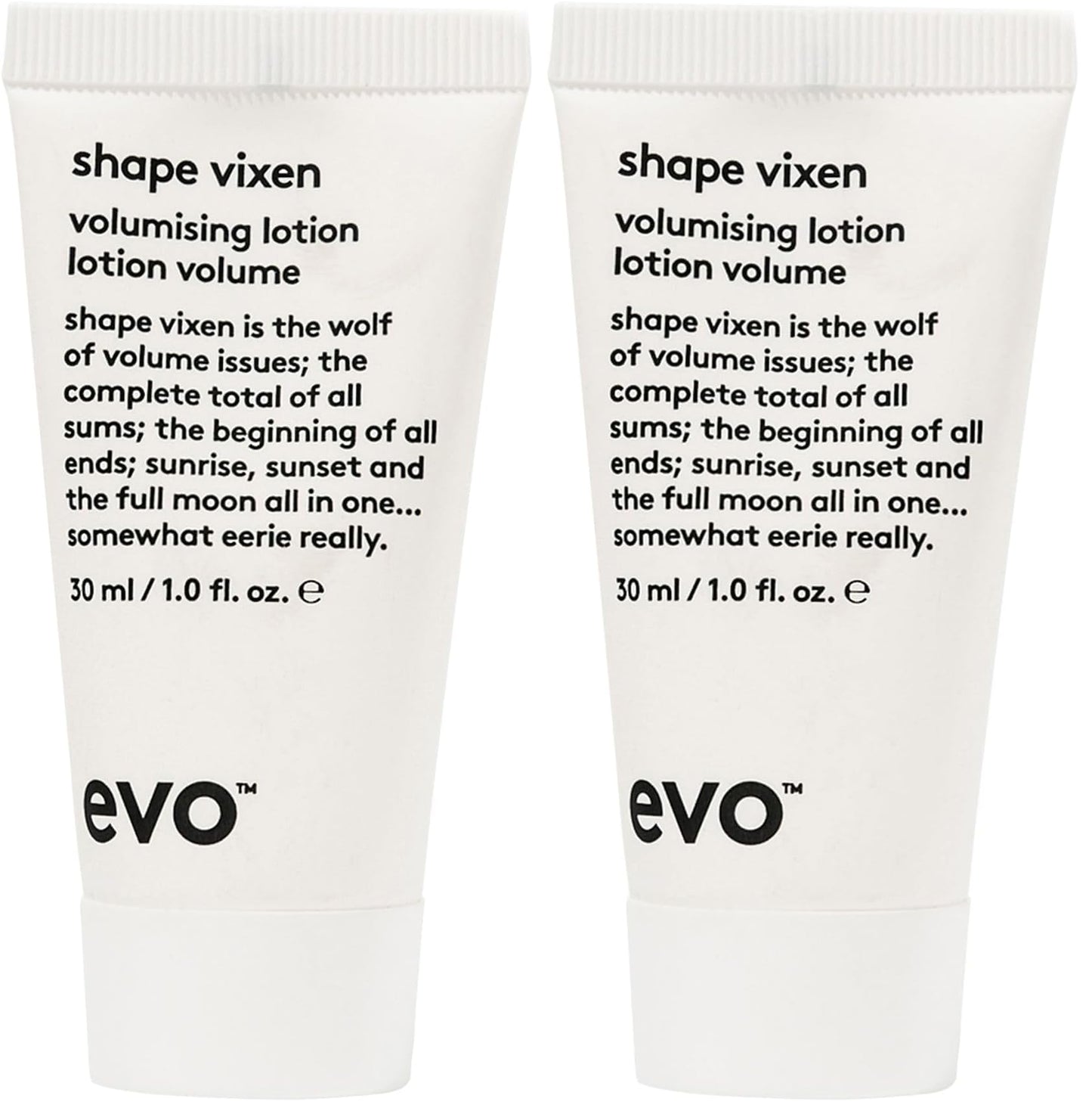 EVO Shape Vixen Volumizing Lotion – Travel Size 30ml (Pack of 2) for Fine Hair