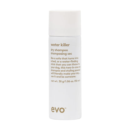 EVO Water Killer Dry Shampoo – Travel Size 2-in-1 Refresh & Volume