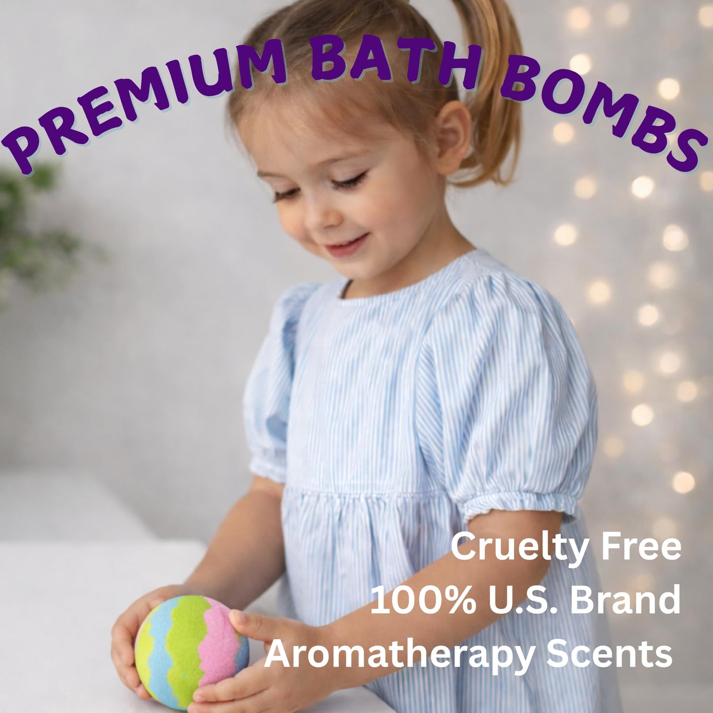 EvolutionUSA 1pc Epic Superhero Bath Bomb for Kids – Toy Inside