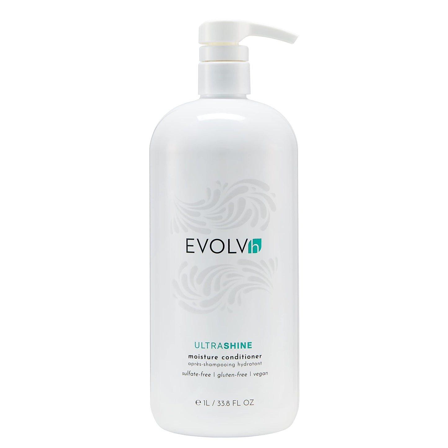 EVOLVh Natural UltraShine Moisture Conditioner | Vegan, Non-Toxic, 1 L