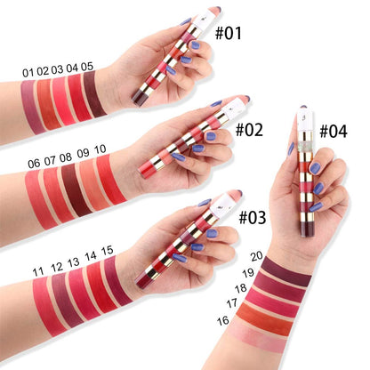 evpct 20 Colors Liquid Matte Lipstick Set – Long-Lasting, Waterproof Lip Colors