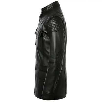 Men’s Exclusive Black Leather Coat