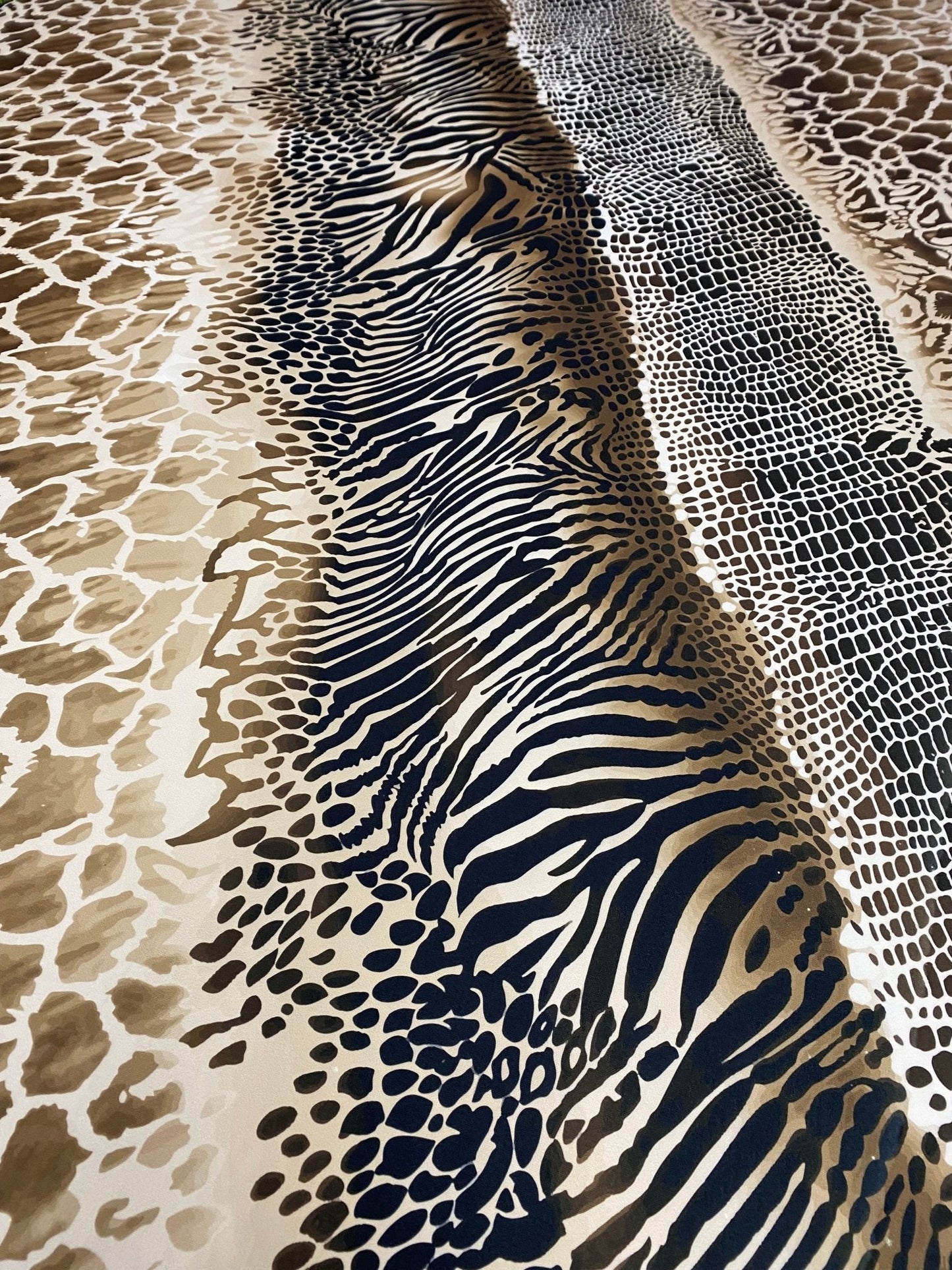 Exotic Animal Print Fabric by Metre
