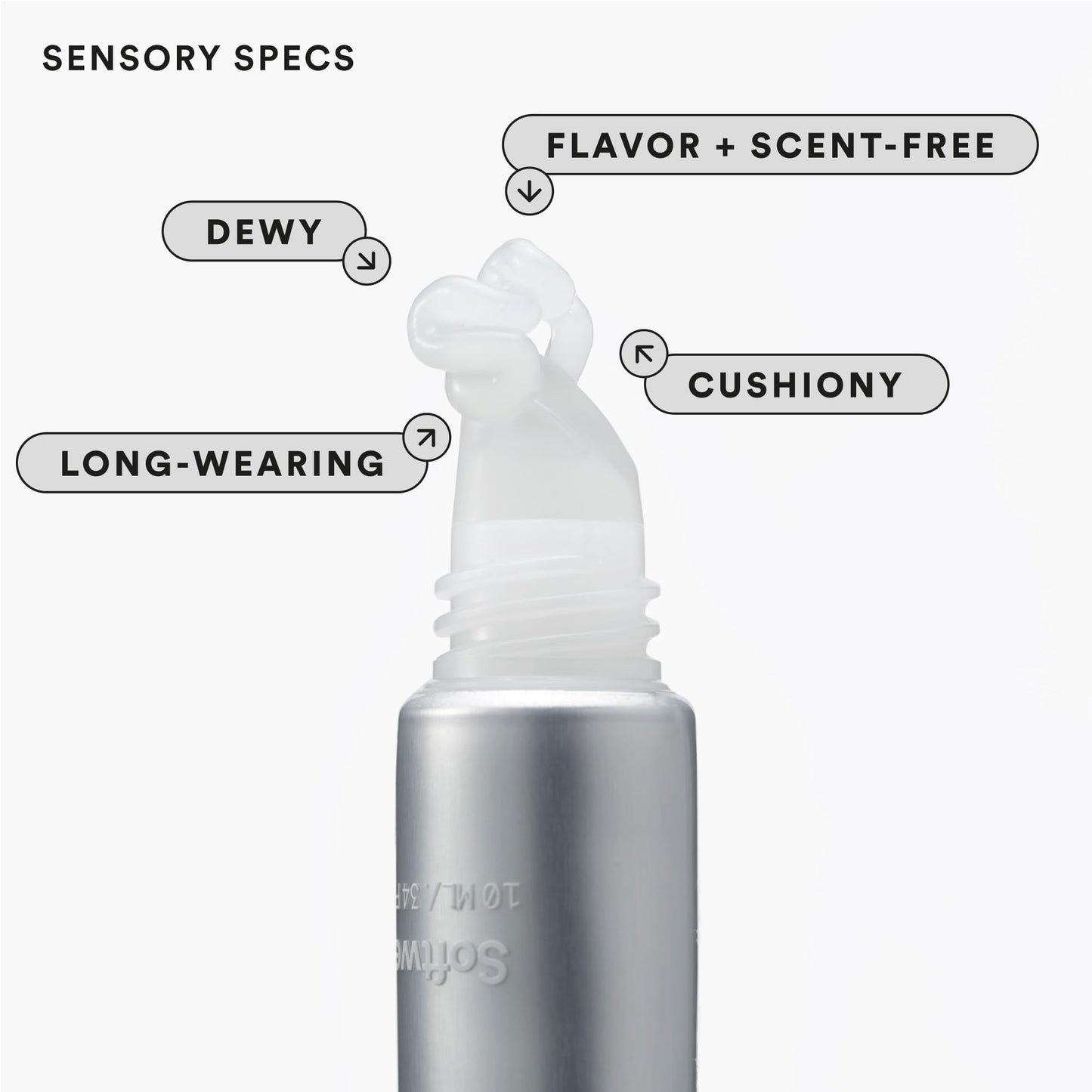 Experiment Softwear Smoothing Lip Treatment Balm – 24hr Hydration, Vegan Lip Balm (.34 fl oz)