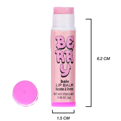 EXPRESSIONS 10pc Fruity Lip Balm Collection – Hydrating, Vitamin-Enriched Flavors