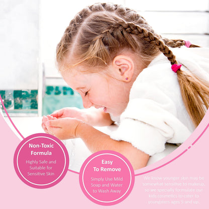 EXPRESSIONS 14pc Lip Gloss for Girls – Non-Toxic Unicorn Princess Gift Set